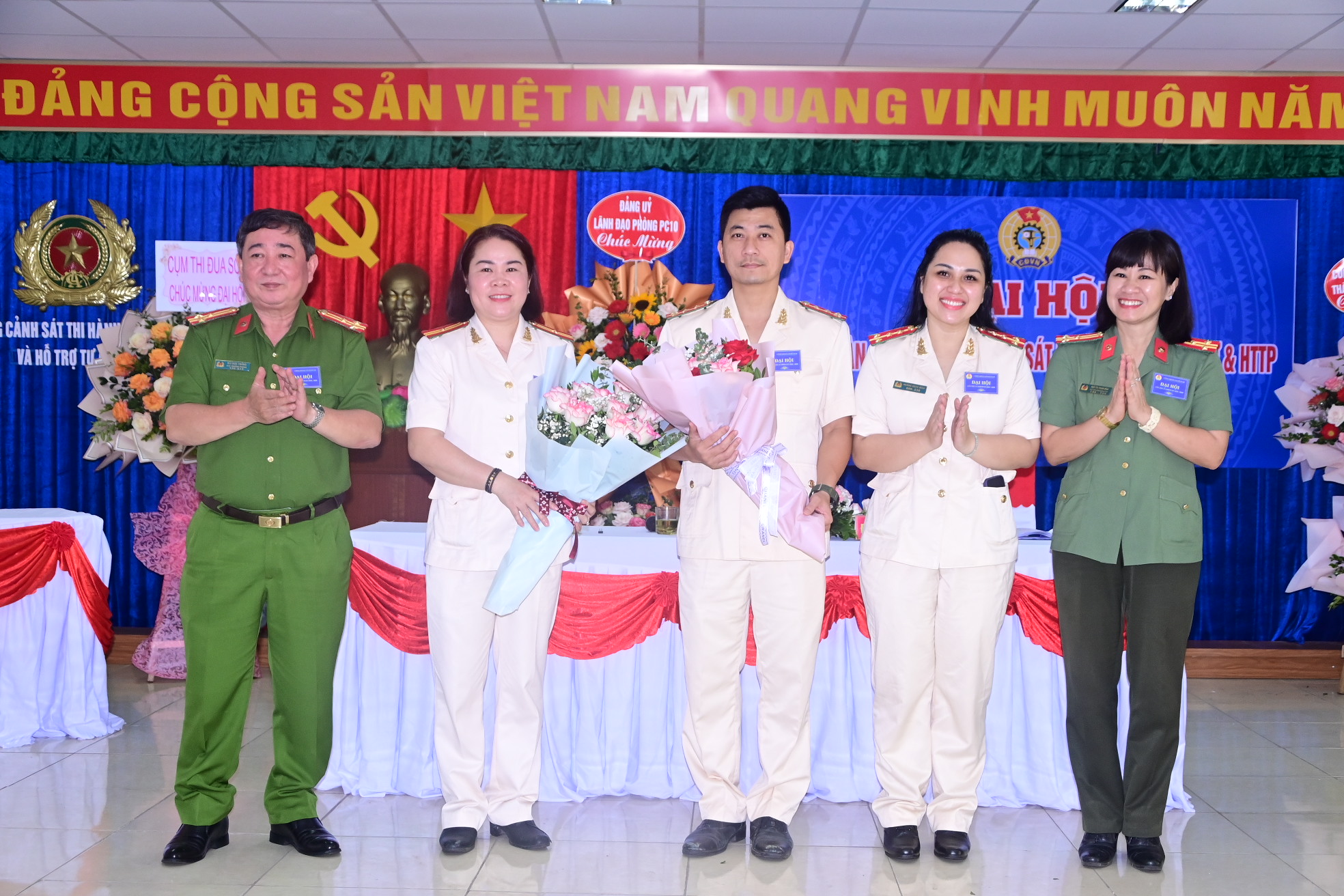 Công đoàn Phòng Cảnh sát thi hành án hình sự và hỗ trợ tư pháp tổ chức thành công đại hội Công đoàn lần thứ II, nhiệm kỳ 2023 - 2028